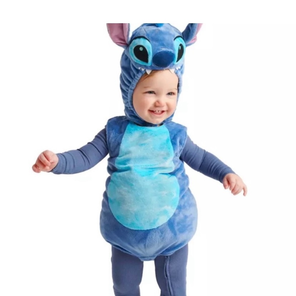 Disney Blue Stitch Kids Halloween Costume